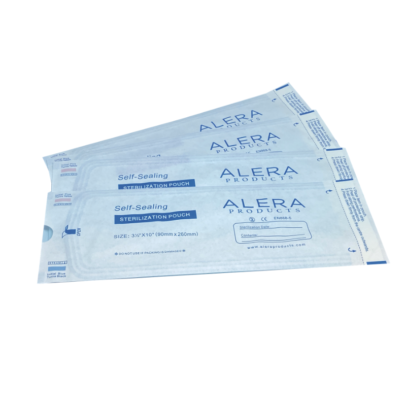 Self Sealing Sterilization Pouches, 3.5 Inch x 10 Inch, Paper Blue Film, 5 Boxes (1000) – image 8