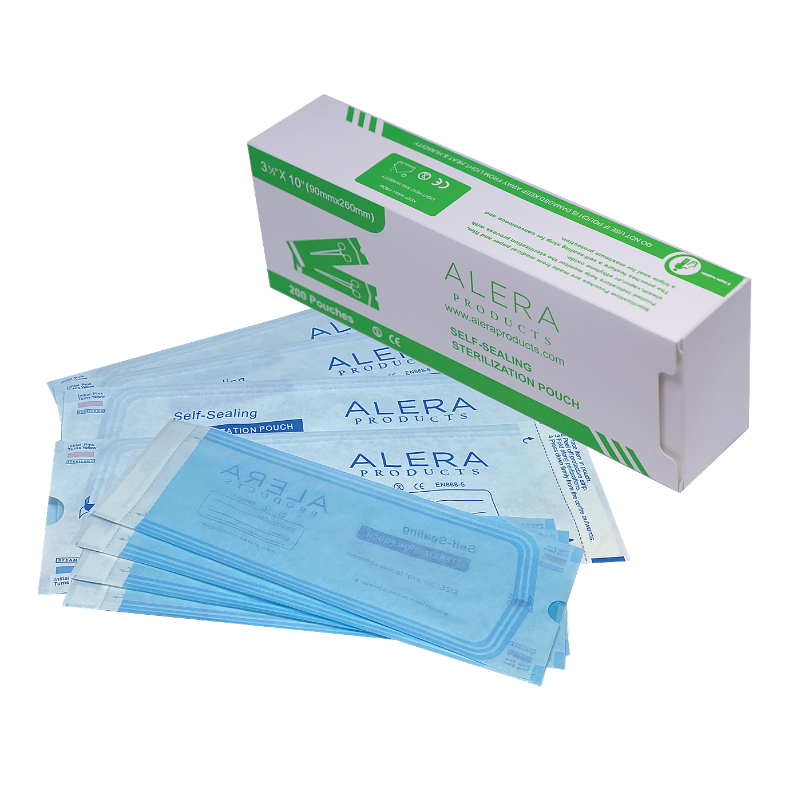 Self Seal Sterilization Pouches – 3.5'' x 10'' - 200Pc/Box