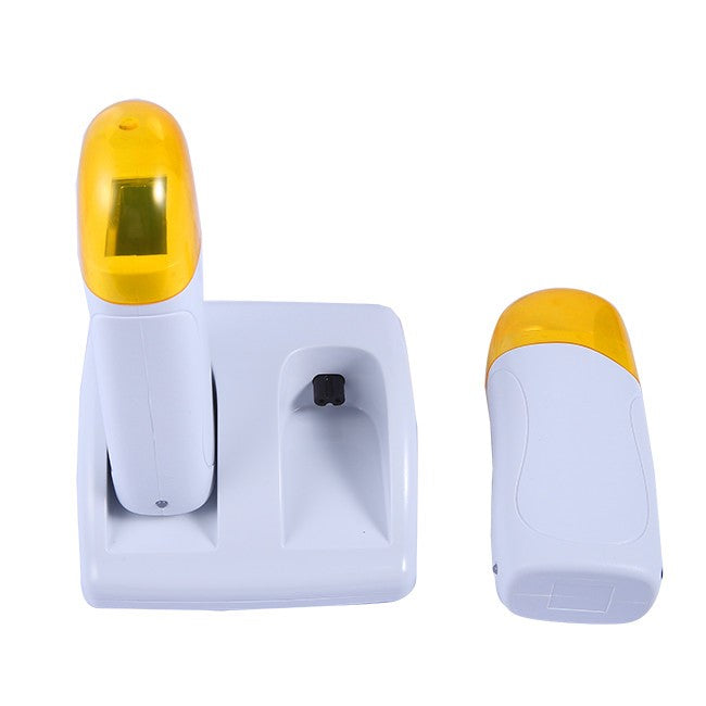 Roll -On Wax Heater (Double Base - 110V) - White/Yellow – image 2