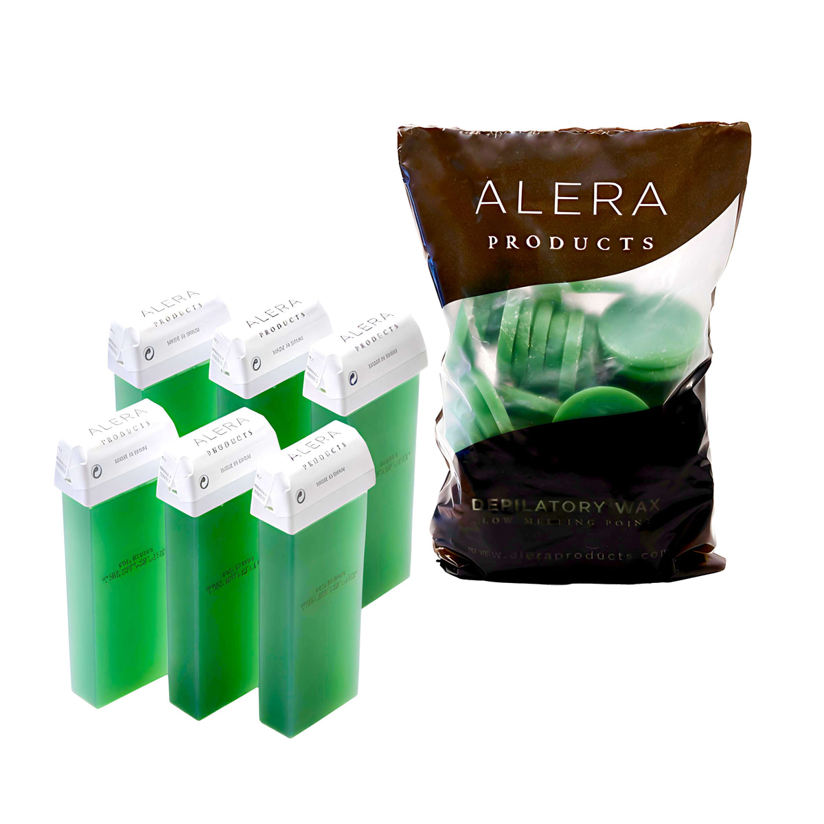 STRIPLESS HARD WAX AND ROLL ON PACKAGE FOR NORMAL / SENSITIVE SKIN